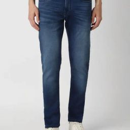 Peter England Navy Slim Fit Jeans-image-18