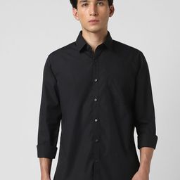Van Heusen Sport Men Slim Fit Spread Collar Cotton Casual Shirt-image-106