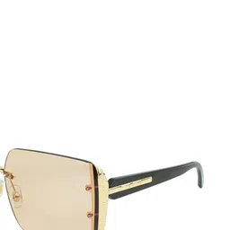 ZAADRAN Unisex Oversized Sunglasses with Polarised and UV Protected Lens image 4