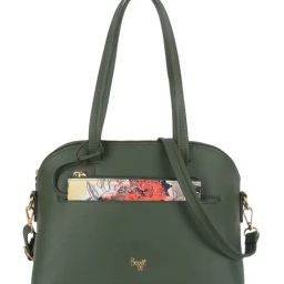 Baggit Green Medium Bowling Bag-image-65