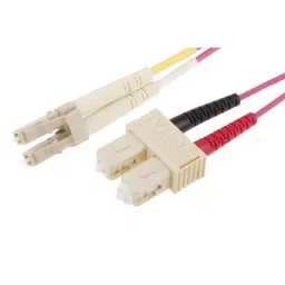 RS PRO Fibre Optic Cable LC to SC Duplex Multi Mode OM4 900 μm Violet 3 m, 1213910-image-94