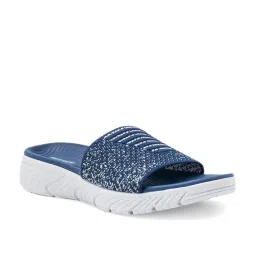Red Tape Men's Navy Slides image 3
