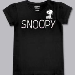 Kidsville Black Printed T-Shirt-image-57
