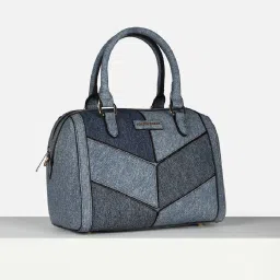 Allen Solly Blue Color Block Free Size Handbag image 2