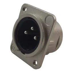 NEUTRIK PLUG, XLR, M3, PANEL, UNIFIED, 3POLE, NC3MDM3-L-1-image-86