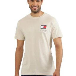 Tommy Hilfiger Newsprint Logo Slim Fit T-Shirt-picture-18