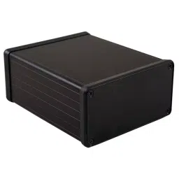 HAMMOND Metal Enclosures BOX, BLACK, PLASTIC END PLATE, 1455N1202BK-image-41