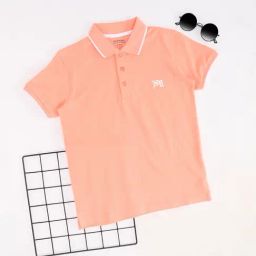 Pantaloons Junior Boys Coral Polo T-Shirt-picture-46