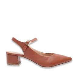 Van Heusen Women's Brown Sling Back Sandals-33