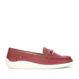 Bata Women's Red Casual Loafers-image-34