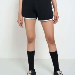 Ajile by Pantaloons Black Shorts-image-53