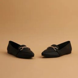 Eridani Women's Giselle Black Loafers-picture-12