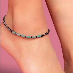 Zavya 92.5 Sterling Silver Anklet for Women in Rhodium-Plating-image-88
