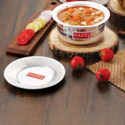HAZEL Silver Aluminium Tope or Bhagona with Lid (3000 ML)-image-84