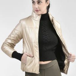 Crimsoune Club Beige Regular Fit Jacket-image-91