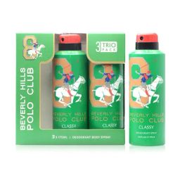 Beverly Hills Polo Club Classy No.8 Trio Pack for Men - 175 ml Each (Pack of 3)-image-30