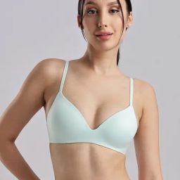 Calvin Klein Underwear Blue Polyamide Solid Bra-image-13