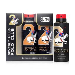 Beverly Hills Polo Club Classy No.2 Trio Pack for Men - 175 ml Each (Pack of 3)-image-24
