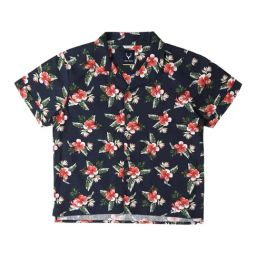 Allen Solly Junior Navy Floral Print Shirt-image-100