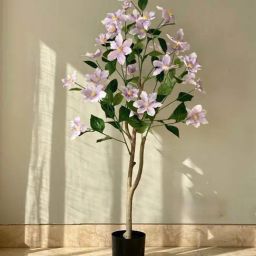 Mason Home Lavender & Green Pvc Artificial Plant-image-74