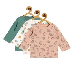 MINIKLUB Boys Multicolor Printed Full Sleeves T-Shirt (Pack Of 3)-image-49