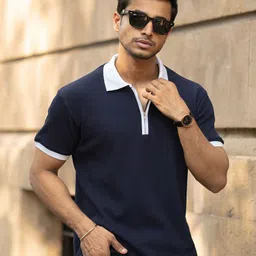 Powerlook Polo Collar Cotton T-shirt-image-87