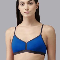 AROUSY Blue Cotton Everyday Bra-picture-31