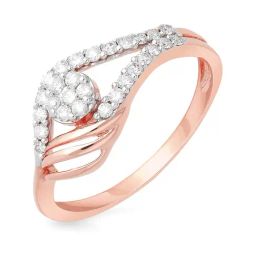 Malabar Gold and Diamonds 18k Yellow Diamond Ring for Women-image-70