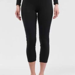 WEDZE By Decathlon Black Plain Thermal Pants-image-42