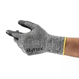 Ansell HyFlex 11-801 Nylon Material Latex Free Abrasion Resistant Grey Safety Hand Glove Size L (Pack of 12 Pair)-image-30