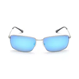 IDEE IDS2610C4SG Ice Blue Rectangular Sunglasses image 1