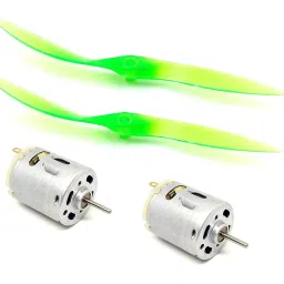 Invento ISC 1945-1C 6-12V Toy Hobby DC Motor 27x33mm with 2 Vanes 152.4 mm (6 Inch) Fan Propeller-image-83