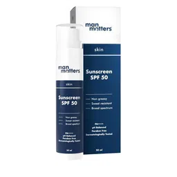 Man Matters Probiotic Sunscreen SPF 50 PA++++ - 50 ml-picture-38