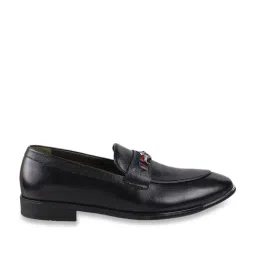 Da Vinchi by Metro Men's Black Casual Loafers-picture-5