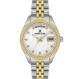 Daniel Klein Women Stainless Steel Bracelet Style Straps Analogue Watch DK.1.13926-3-image-48