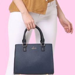 Lavie Shelly Med Navy Solid Medium Handbag-picture-44