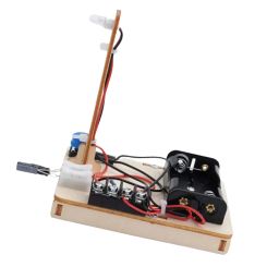 Wooden Light Delay STEM Kit DIY Wooden LED Light Kit Wooden Gizmo Delay Light Kit Build Your Own Educational Light Delay Toy Spark Curiosity And Hands-on Learning - RS6440Wooden Light Delay STEM Kit DIY Wooden LED Light Kit Wooden Gizmo Delay Light Kit Build Your Own Educational Light Delay Toy Spark Curiosity And Hands-on Learning - RS6440 image 4