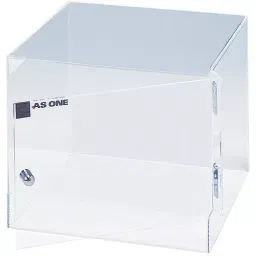 AS ONE PMMA Acrylic Compact Balance Cover Windshield Type 300x300x250 mm, 1-583-03-picture-20
