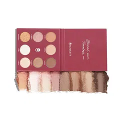 Scarlett Cosmetic 8-Shades Matte & Shimmer Eyeshadow Palette - 9.6 g - Satin Couture-38