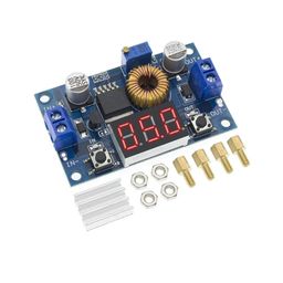 XL4015 Adjustable DC-DC Buck Converter DC-DC XL4015 Adjustable Stepdown Module 5A 75W with 3 Bits Digital Display Voltmeter - RS3228XL4015 Adjustable DC-DC Buck Converter DC-DC XL4015 Adjustable Stepdown Module 5A 75W with 3 Bits Digital Display Voltmeter - RS3228 image 1