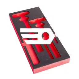 FACOM Foam Tray Large Socket Level 2 inch Red, PM.MODS161-2U-44