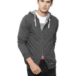 Campus Sutra Charcoal Full Sleeves Jacket-image-70