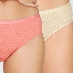 Van Heusen Assorted Color Cotton Hipster Panties - Pack Of 2-25