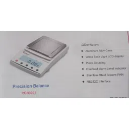 Wensar Precious Balance 3000 g Capacity LCD Display Internal, PGB3001 image 2