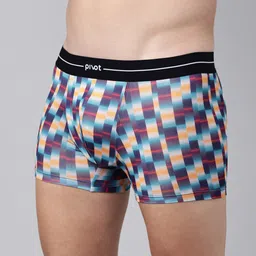 pivot Men Geometric Printed Trunks image 5