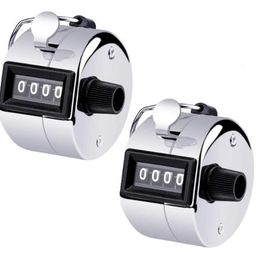 Worison Metal Handheld Tally Counter 4-Digit, 2pc Set image 1