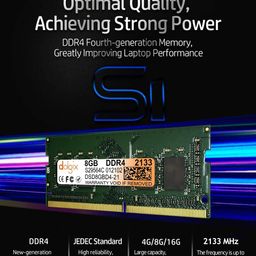 Dolgix 8GB DDR4 2133MHz RAM | Laptop/Notebook RAM |PC4-17000 | SO-DIMM |Laptop -Memory | CL-15 |1Rx8 Single Rank| 3- Year Warranty (Made in India) image 3