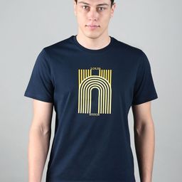 LOUIS STITCH Graphic Printed Round Neck Cotton T-shirt-picture-46