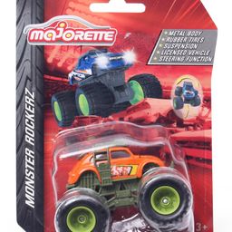 Majorette Die Cast Free Wheel Model Monster Rockerz Assortment Toy Car - Orange-28