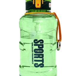 FunBlast Stylish Water Bottle with Straw & Sipper Green- 750 ml-image-57